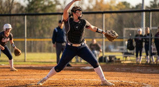 Chest protectors for softball pitchers