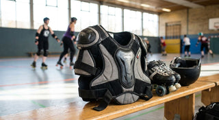 Chest protectors for roller derby athletes