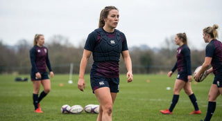 Chest protectors for women's rugby players