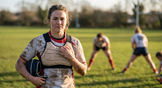 Breast protectors for female contact sport athletes
