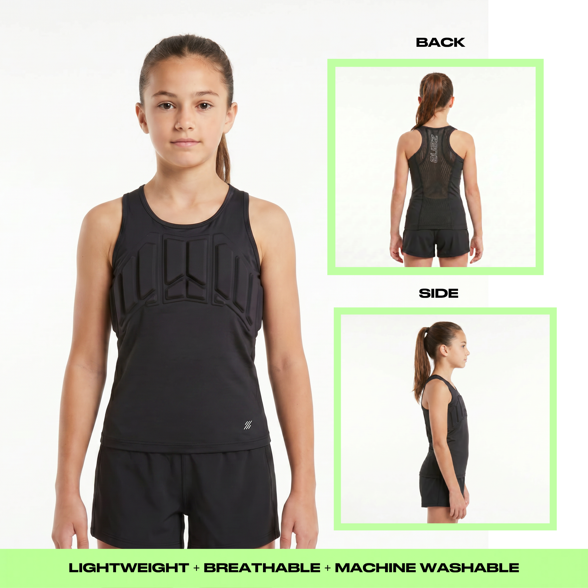 Zena Sport Chest Protector Top
